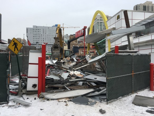 Rock and Roll McDonald's demolition
