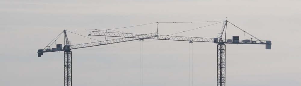 January 2018 30 tower cranes in Chicago