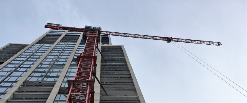 No. 9 Walton tower crane