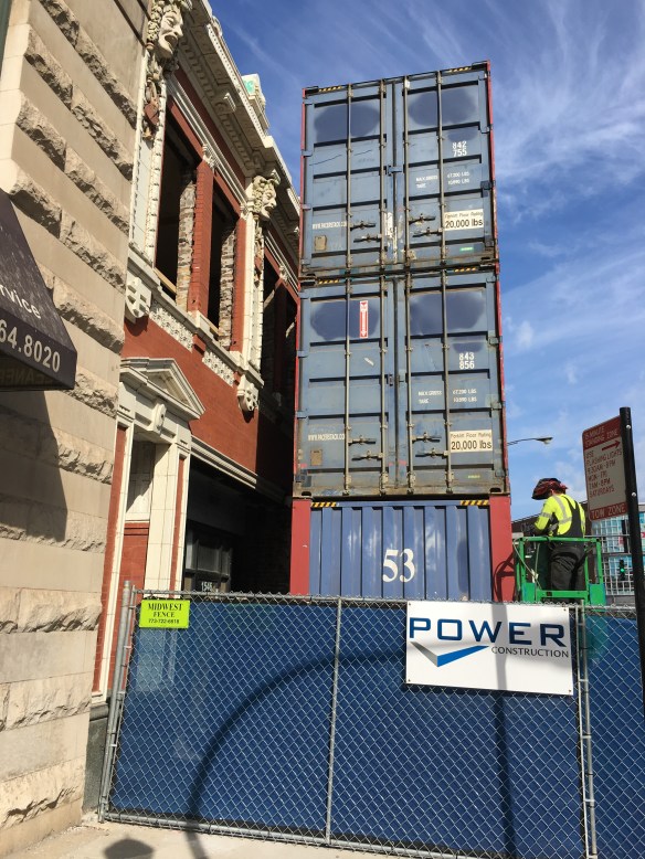 Demolition for Fifteen Fifty on the Park