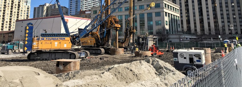 Atrium Village Phase Two caissons