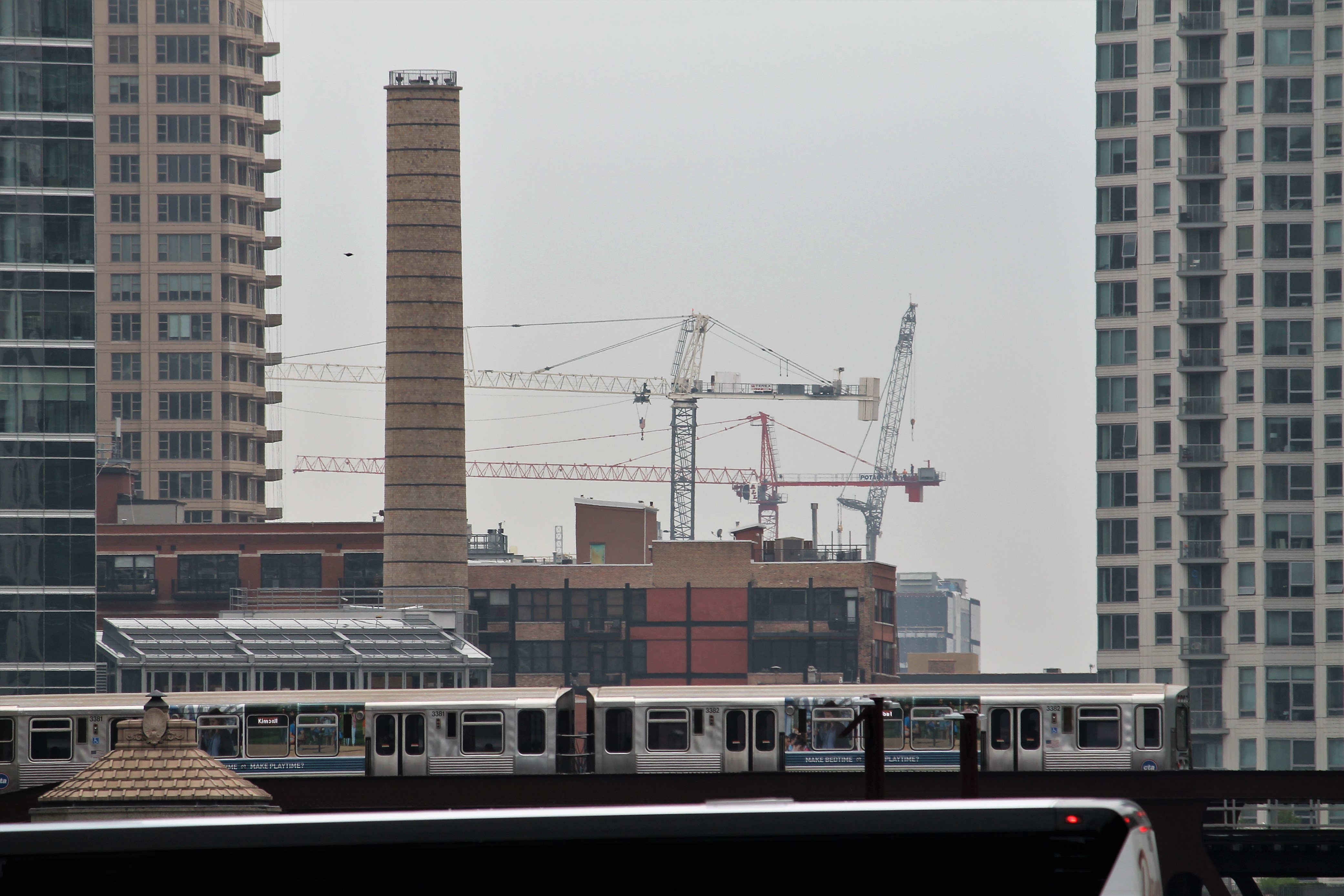 210 North Carpenter crane removal