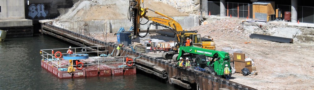 110 North Wacker Foundation work