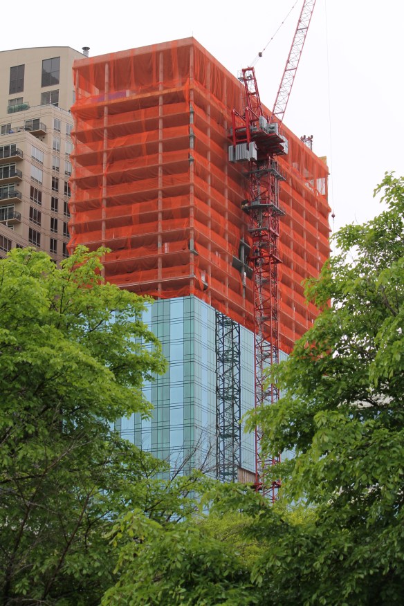 1101 South Wabash crane removal