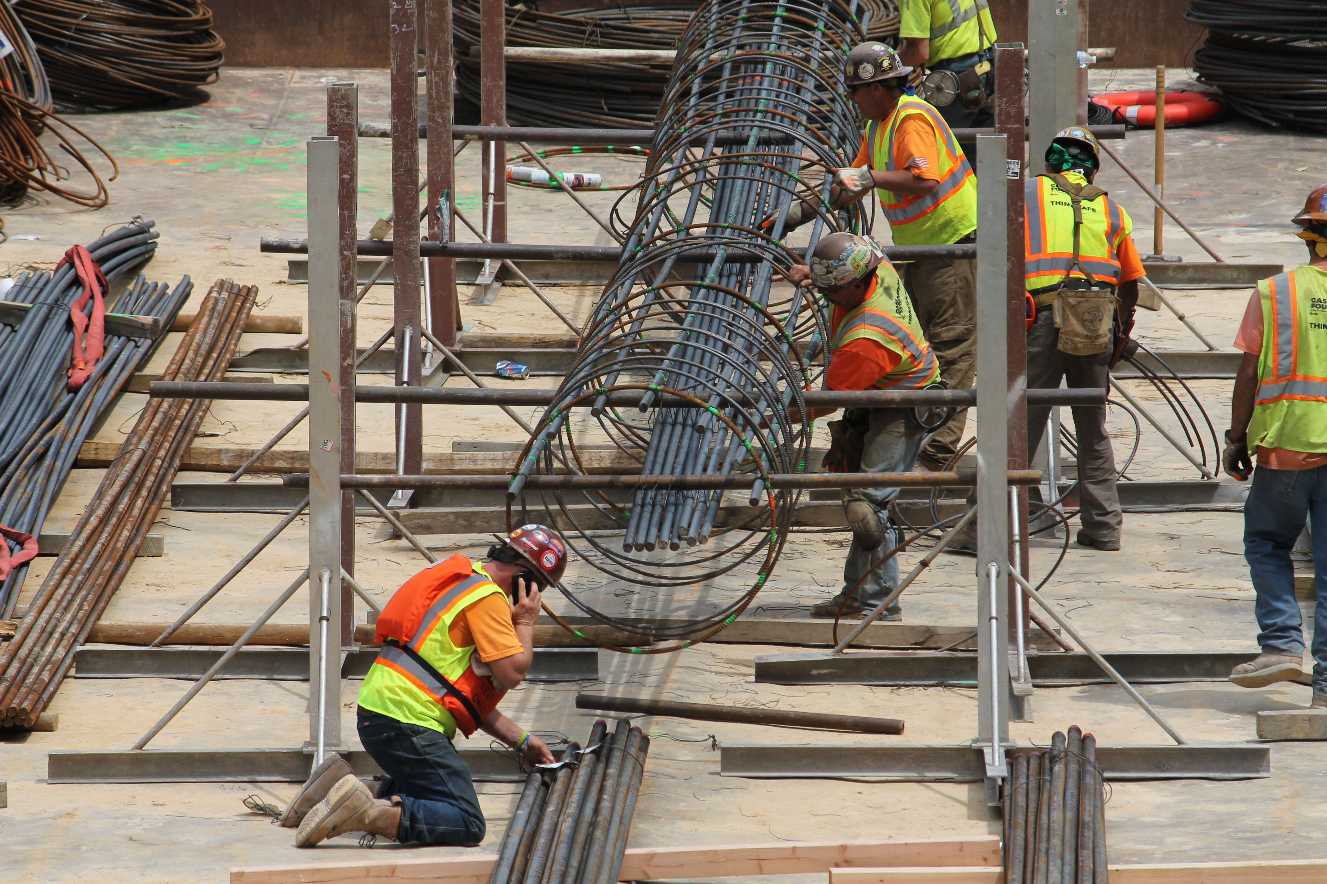 110 North Wacker caissons June 2018
