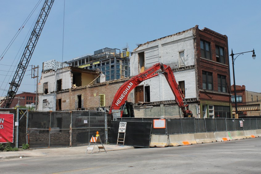 Demolition for 167 Green Street