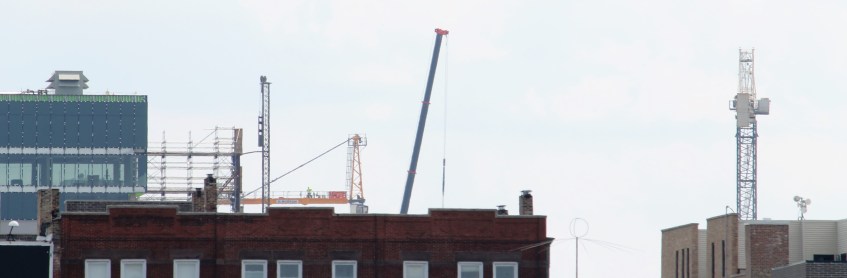 July 2018 tower cranes