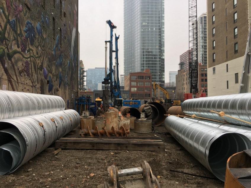 1000M Foundation work