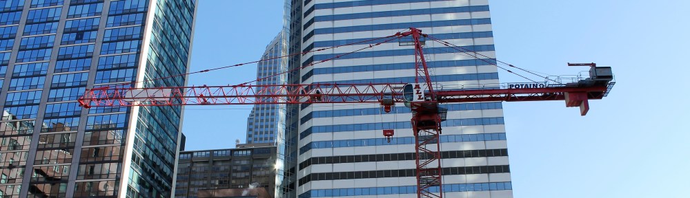 Parkline Chicago tower crane