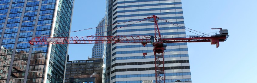 Parkline Chicago tower crane
