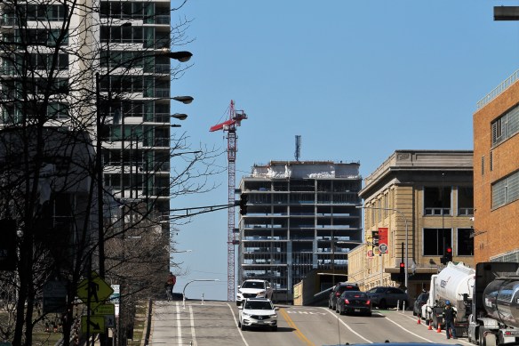 Fulton Labs topping out