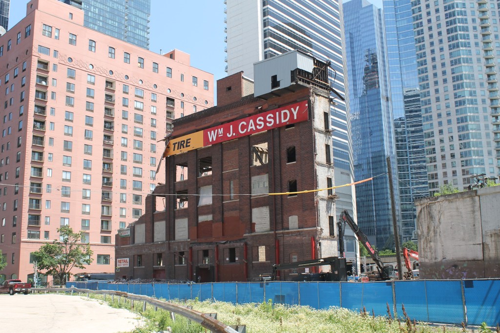 Cassidy Tire demolition 35